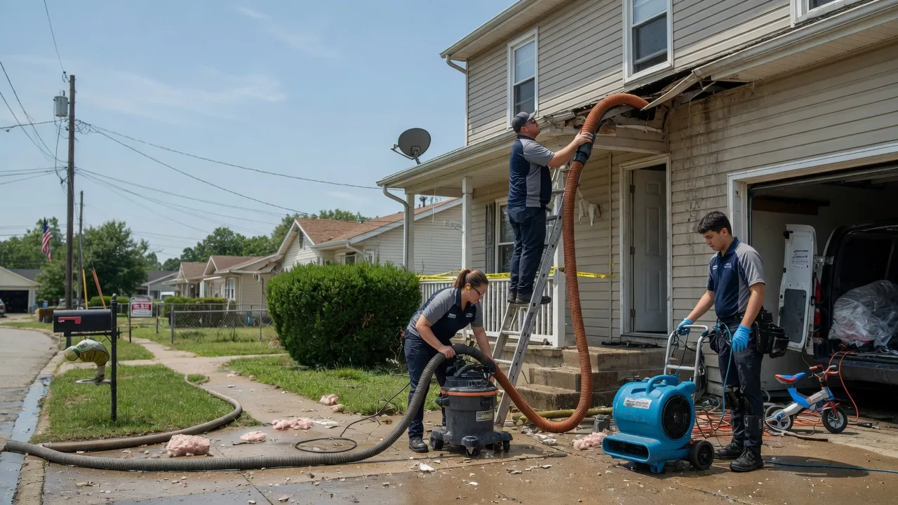 Water Damage Restoration in White Pigeon, MI near me